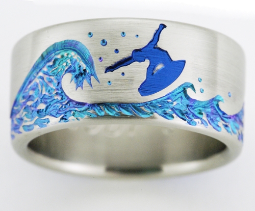 Anium Paradise Wedding Rings Handcrafted By Exotica Echo 3