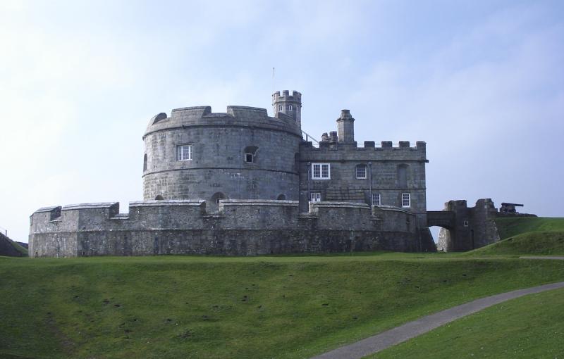 Pendennis Castle, Falmouth; built 1540-1545 for Henry VIII
