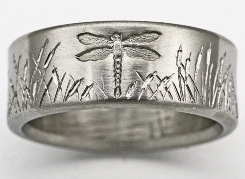 Dragonfly online wedding ring