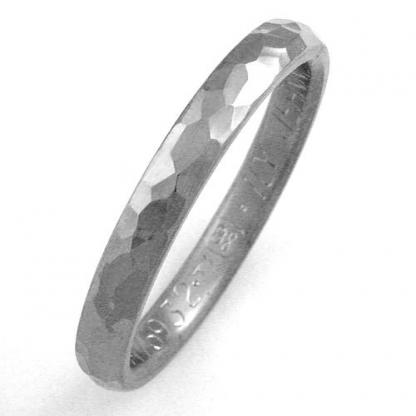 Titanium Wedding Ring by Exotica Jewelry