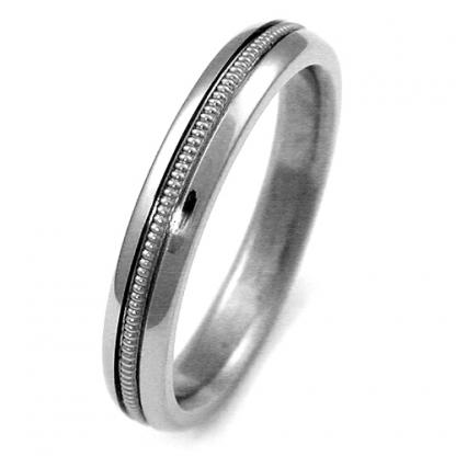 Titanium Wedding Ring by Exotica Jewelry