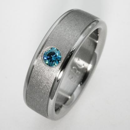 Titanium gemstone hotsell ring