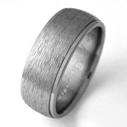 Titanium Wedding Ring by Exotica Jewelry