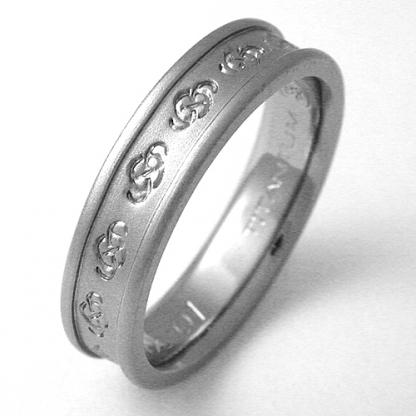 Titanium Wedding Ring by Exotica Jewelry