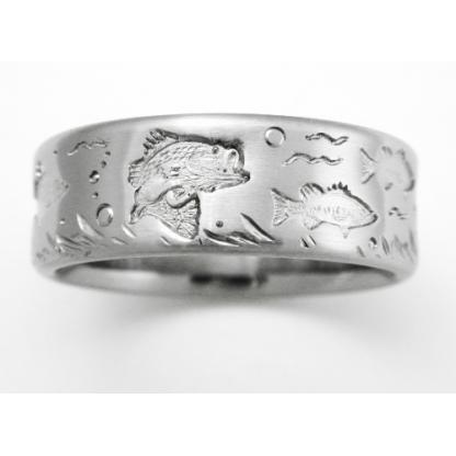 Titanium Wedding Ring by Exotica Jewelry