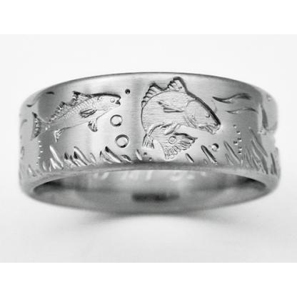 Titanium Wedding Ring by Exotica Jewelry