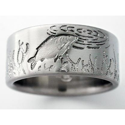 Titanium Wedding Ring by Exotica Jewelry