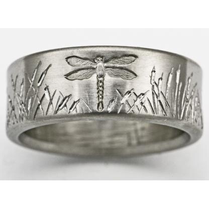 Titanium Wedding Ring by Exotica Jewelry