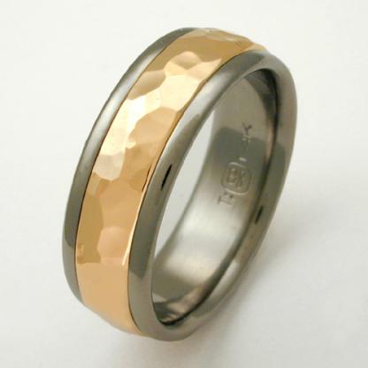 Titanium Wedding Ring by Exotica Jewelry