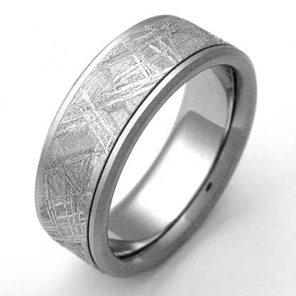 Titanium Wedding Ring by Exotica Jewelry