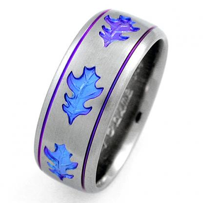 Titanium Wedding Ring by Exotica Jewelry