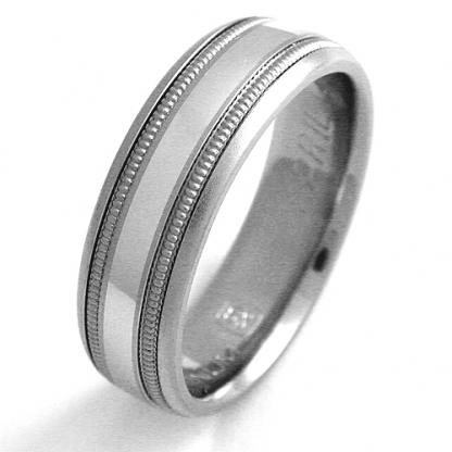 Titanium Wedding Ring by Exotica Jewelry