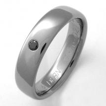 Titanium Wedding Ring by Exotica Jewelry