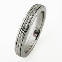 Titanium Wedding Ring by Exotica Jewelry