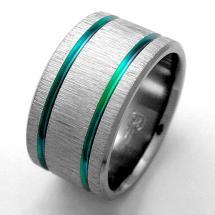 Titanium Wedding Ring by Exotica Jewelry