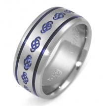 Titanium Wedding Ring by Exotica Jewelry