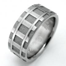 Titanium Wedding Ring by Exotica Jewelry