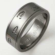 Titanium Wedding Ring by Exotica Jewelry