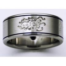 Titanium Wedding Ring by Exotica Jewelry