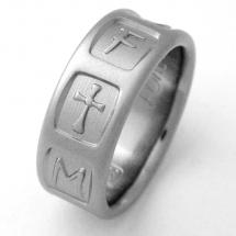 Titanium Wedding Ring by Exotica Jewelry