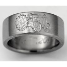 Titanium Wedding Ring by Exotica Jewelry