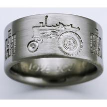 Titanium Wedding Ring by Exotica Jewelry