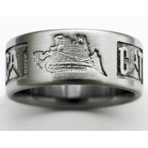 Titanium Wedding Ring by Exotica Jewelry