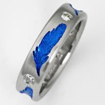 Titanium Wedding Ring by Exotica Jewelry