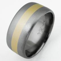 Titanium Wedding Ring by Exotica Jewelry