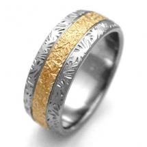 Titanium Wedding Ring by Exotica Jewelry