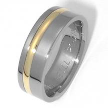 Titanium Wedding Ring by Exotica Jewelry