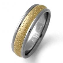 Titanium Wedding Ring by Exotica Jewelry