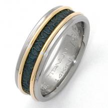 Titanium Wedding Ring by Exotica Jewelry