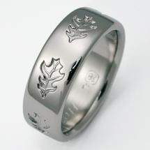 Titanium Wedding Ring by Exotica Jewelry