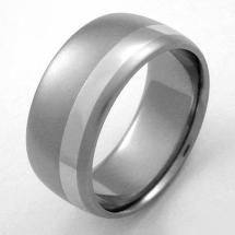 Titanium Wedding Ring by Exotica Jewelry