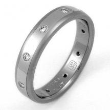 Titanium Wedding Ring by Exotica Jewelry