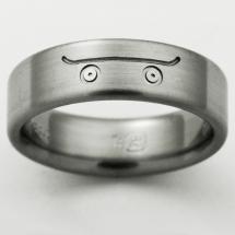 Titanium Wedding Ring by Exotica Jewelry